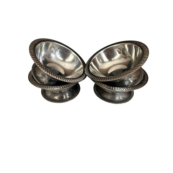 Vollrath Stainless Steel Vintage Coupes Korea 11 X 4 Silver Dessert Cups - Picture 1 of 5